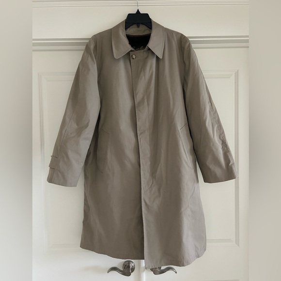 London Fog Other - Vintage Clipper Mist Trench Coat All Weather Jacket by LondonTown Tan Men’s 42R